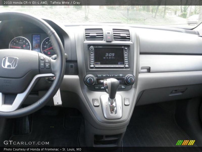 Taffeta White / Gray 2010 Honda CR-V EX-L AWD
