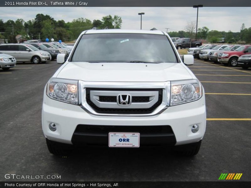 Taffeta White / Gray 2011 Honda Pilot EX-L