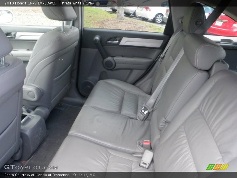 Taffeta White / Gray 2010 Honda CR-V EX-L AWD
