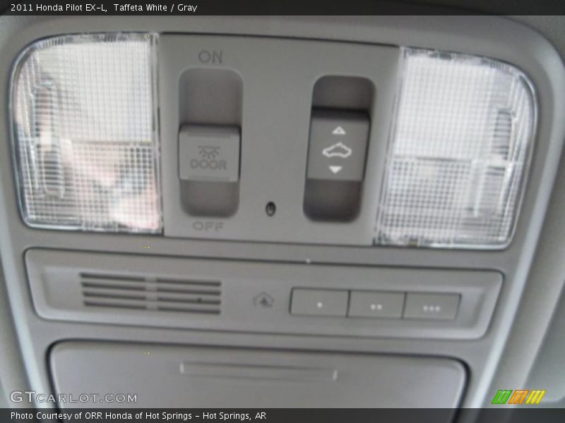 Taffeta White / Gray 2011 Honda Pilot EX-L