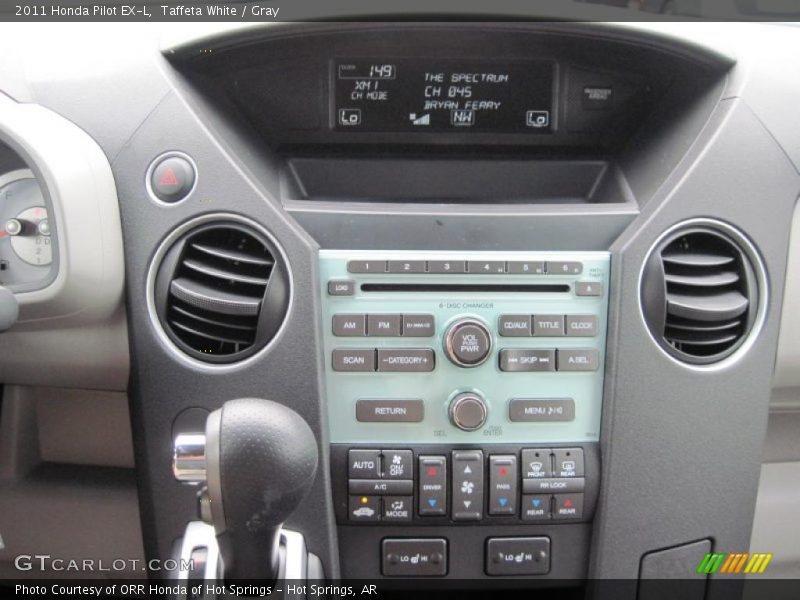 Taffeta White / Gray 2011 Honda Pilot EX-L
