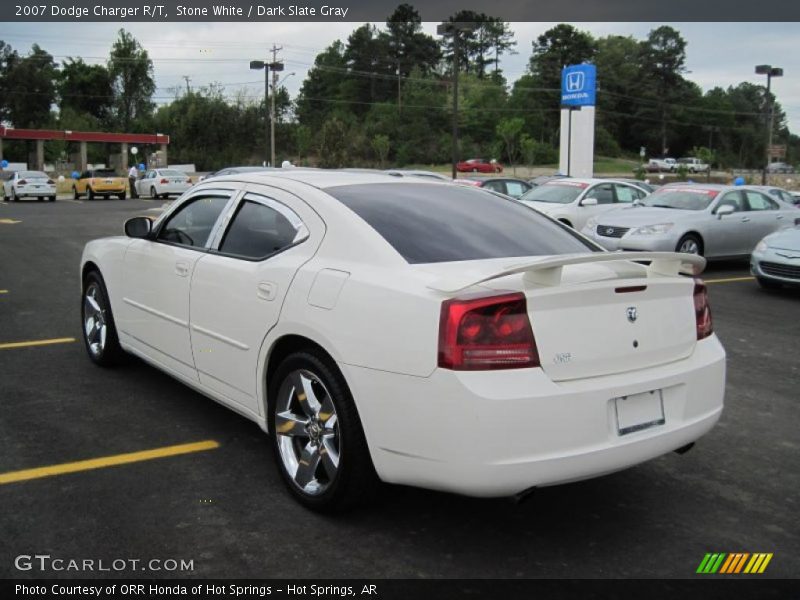 Stone White / Dark Slate Gray 2007 Dodge Charger R/T