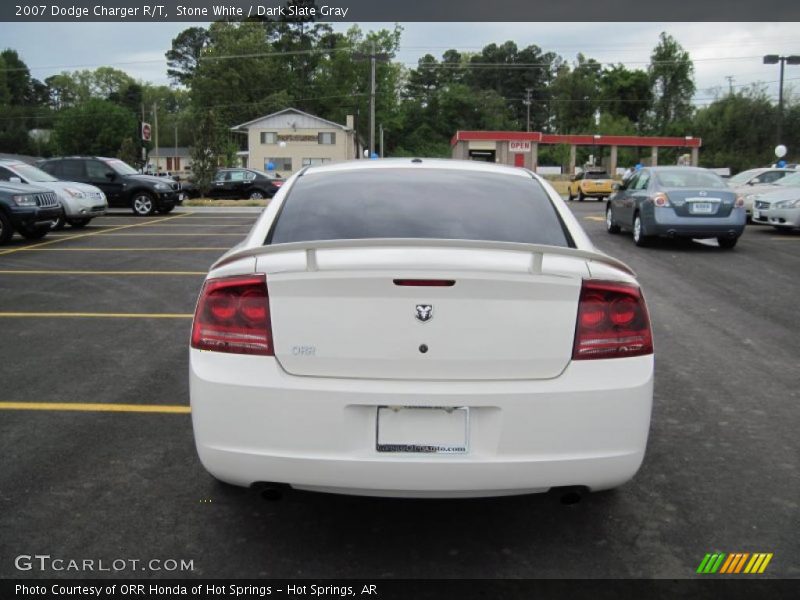 Stone White / Dark Slate Gray 2007 Dodge Charger R/T