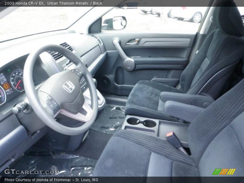  2009 CR-V EX Black Interior