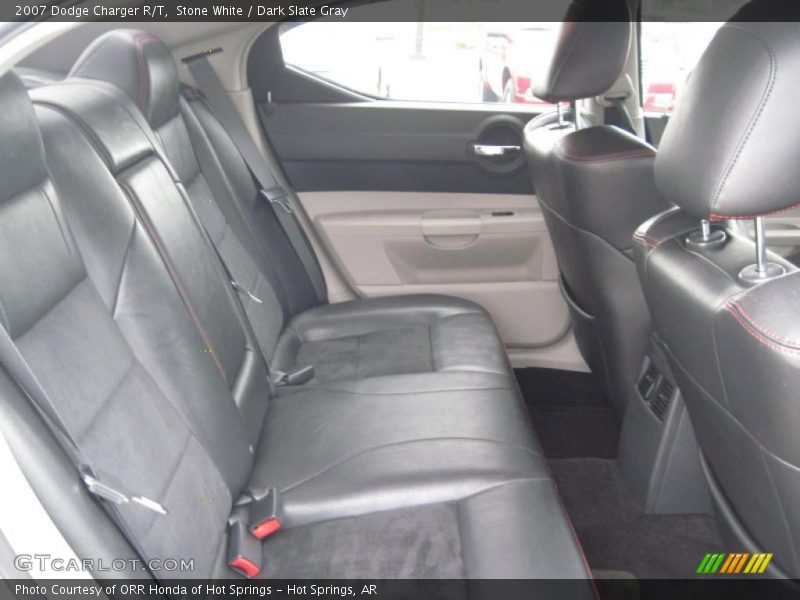 Stone White / Dark Slate Gray 2007 Dodge Charger R/T