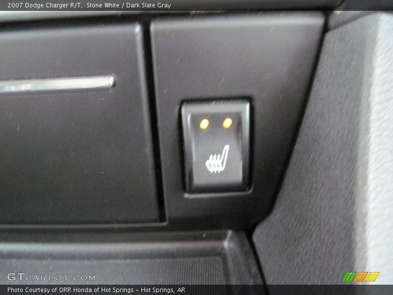 Stone White / Dark Slate Gray 2007 Dodge Charger R/T