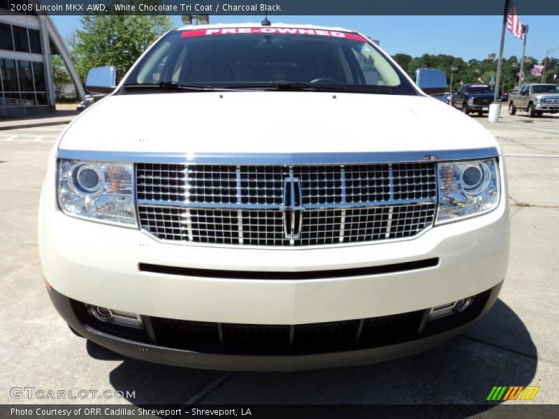 White Chocolate Tri Coat / Charcoal Black 2008 Lincoln MKX AWD