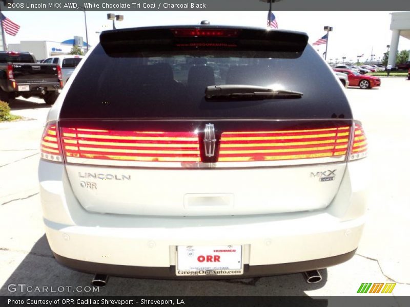 White Chocolate Tri Coat / Charcoal Black 2008 Lincoln MKX AWD