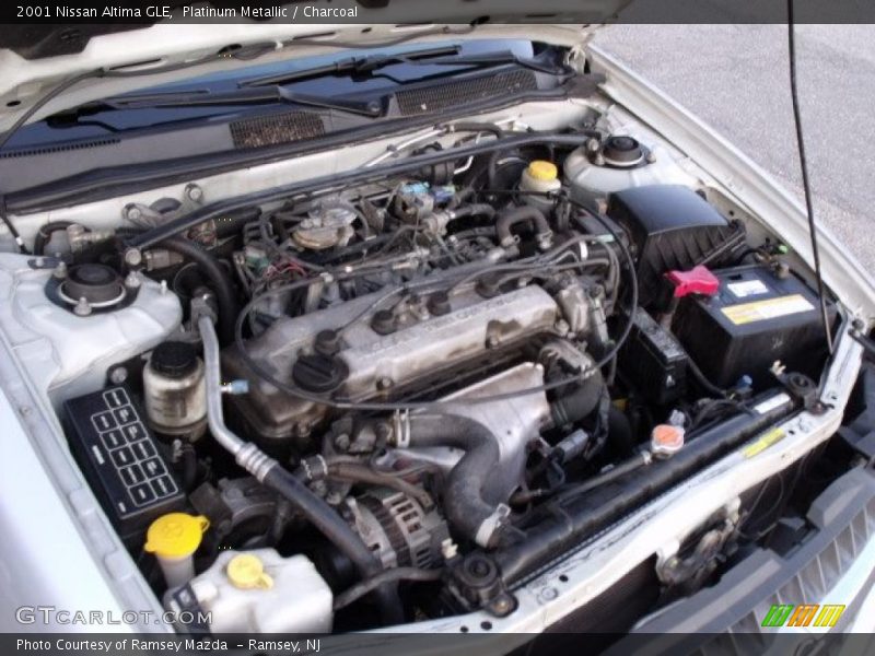  2001 Altima GLE Engine - 2.4 Liter DOHC 16 Valve 4 Cylinder