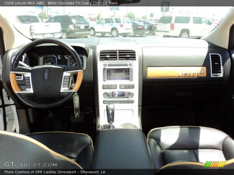 White Chocolate Tri Coat / Charcoal Black 2008 Lincoln MKX AWD