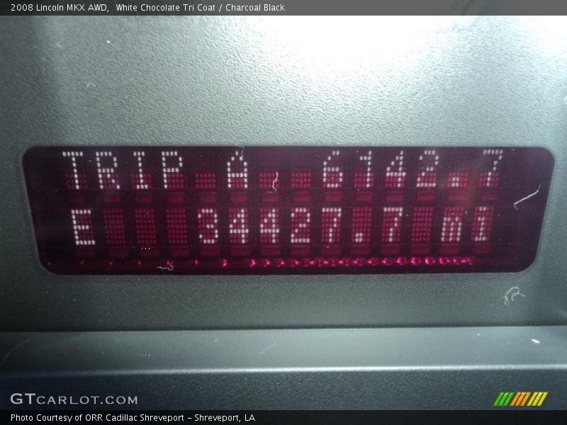 White Chocolate Tri Coat / Charcoal Black 2008 Lincoln MKX AWD