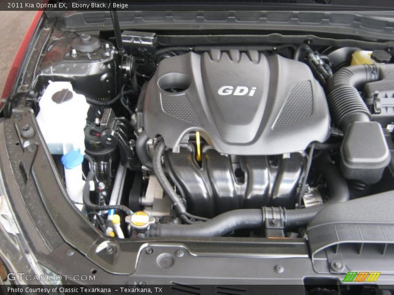 Ebony Black / Beige 2011 Kia Optima EX