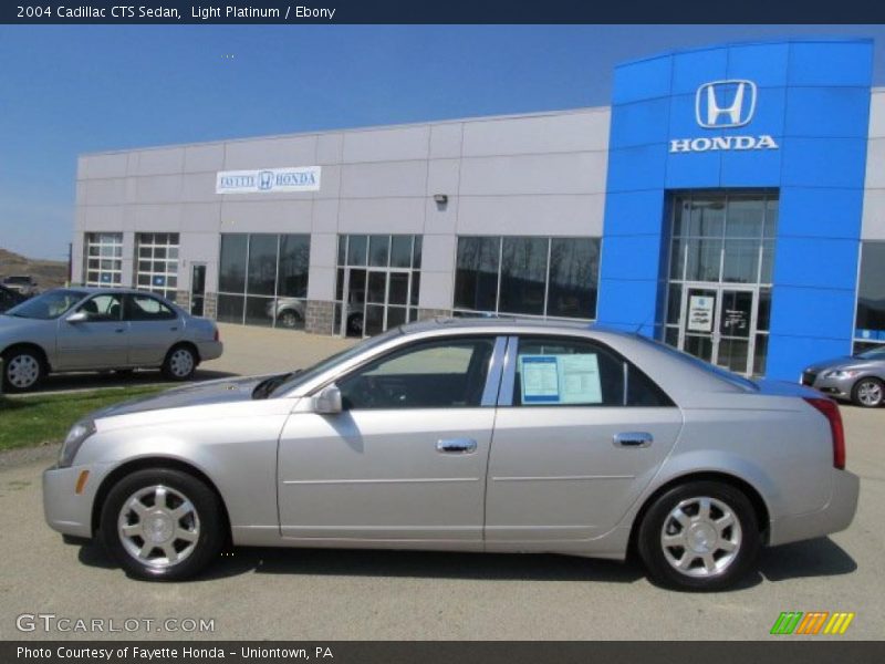 Light Platinum / Ebony 2004 Cadillac CTS Sedan
