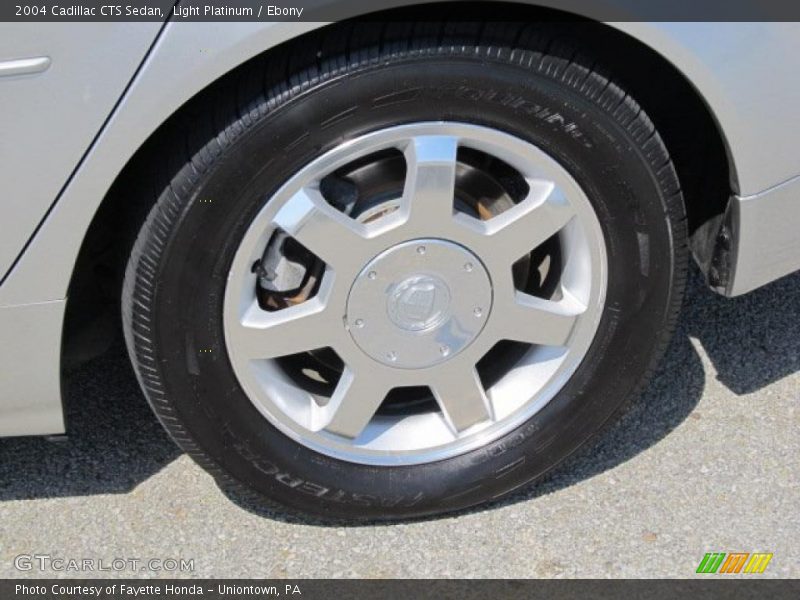 Light Platinum / Ebony 2004 Cadillac CTS Sedan