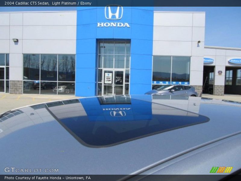 Light Platinum / Ebony 2004 Cadillac CTS Sedan