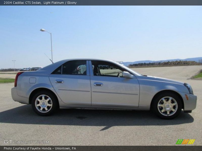 Light Platinum / Ebony 2004 Cadillac CTS Sedan