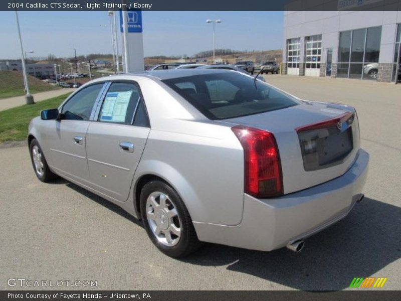 Light Platinum / Ebony 2004 Cadillac CTS Sedan