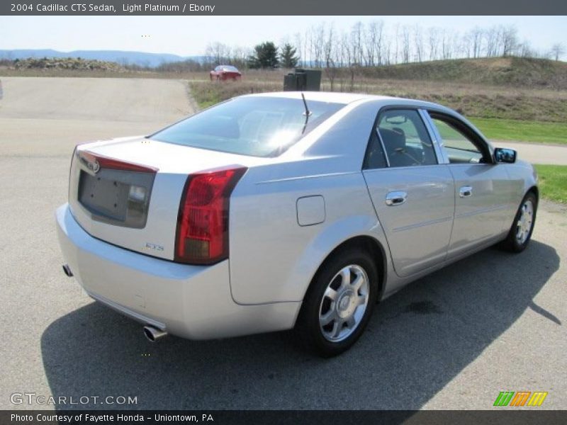 Light Platinum / Ebony 2004 Cadillac CTS Sedan