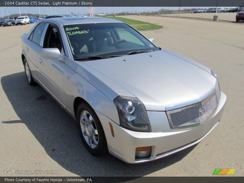 Light Platinum / Ebony 2004 Cadillac CTS Sedan