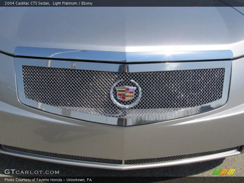 Light Platinum / Ebony 2004 Cadillac CTS Sedan