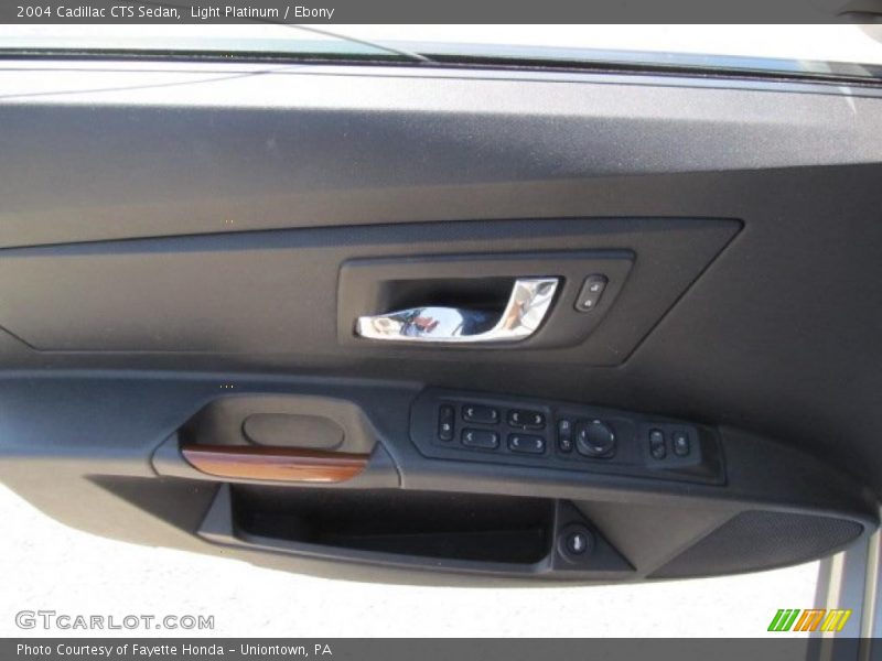 Light Platinum / Ebony 2004 Cadillac CTS Sedan