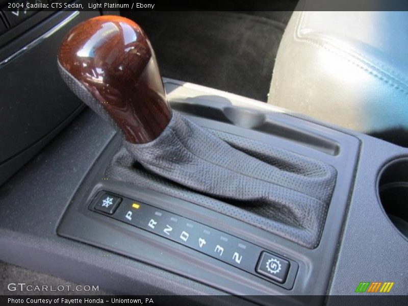 Light Platinum / Ebony 2004 Cadillac CTS Sedan