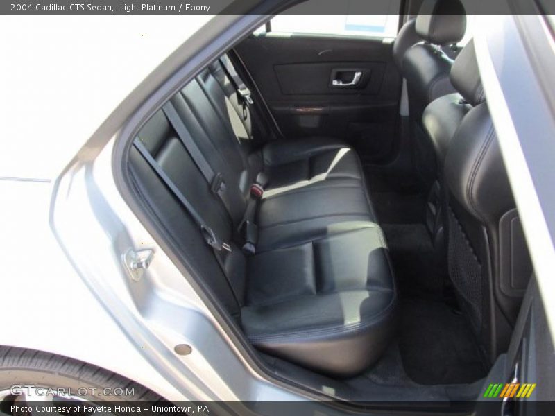 Light Platinum / Ebony 2004 Cadillac CTS Sedan