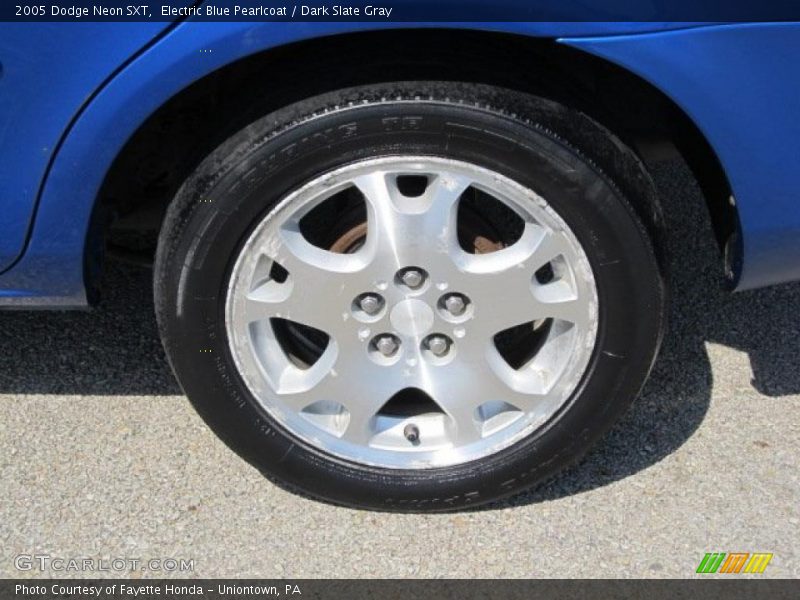 Electric Blue Pearlcoat / Dark Slate Gray 2005 Dodge Neon SXT
