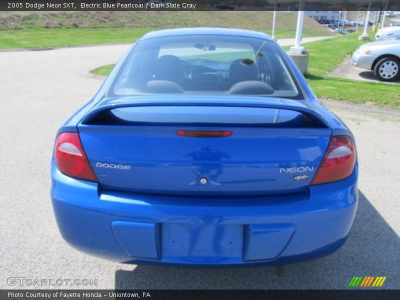 Electric Blue Pearlcoat / Dark Slate Gray 2005 Dodge Neon SXT