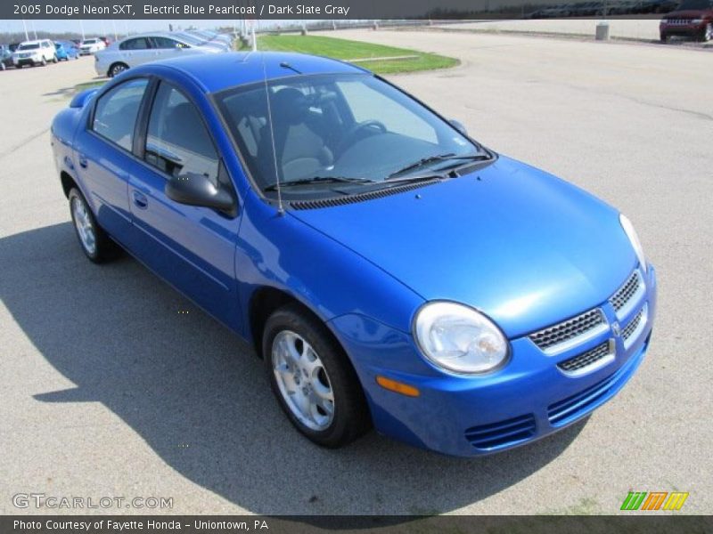 Electric Blue Pearlcoat / Dark Slate Gray 2005 Dodge Neon SXT
