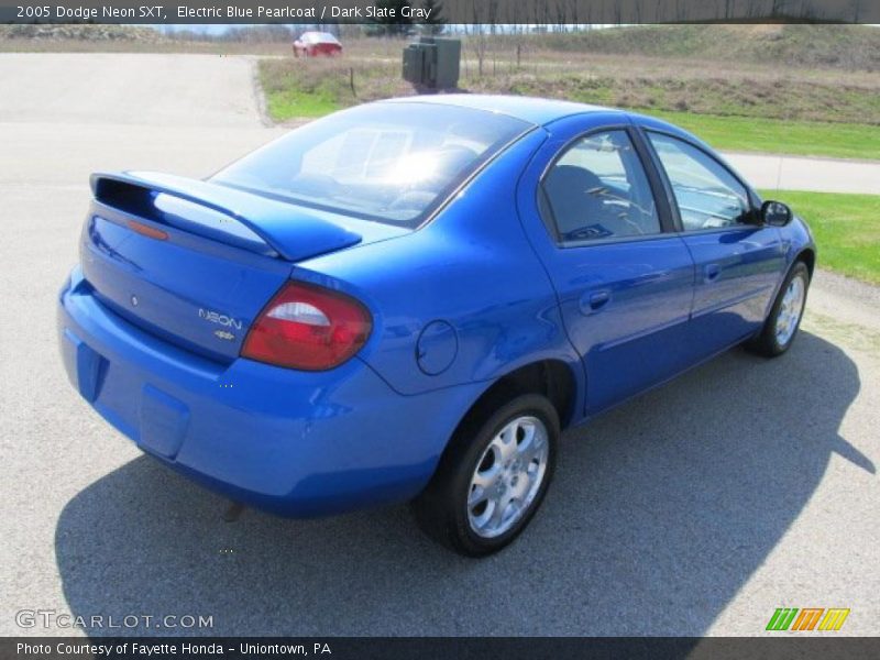Electric Blue Pearlcoat / Dark Slate Gray 2005 Dodge Neon SXT