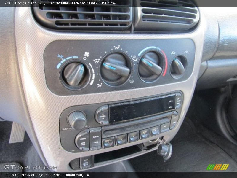 Electric Blue Pearlcoat / Dark Slate Gray 2005 Dodge Neon SXT
