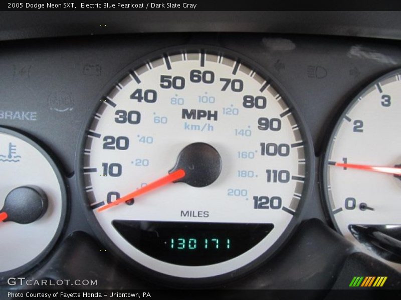 Electric Blue Pearlcoat / Dark Slate Gray 2005 Dodge Neon SXT