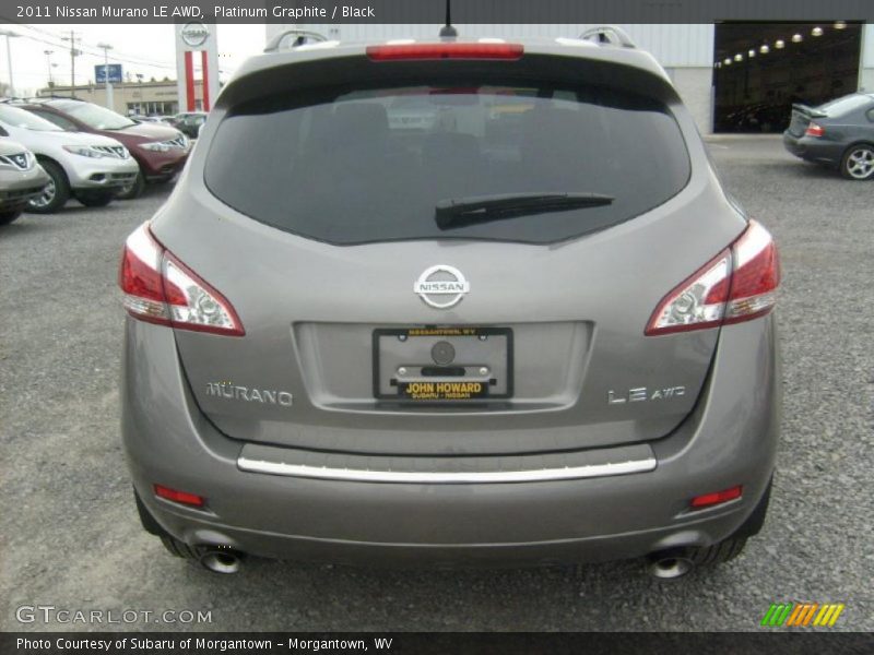 Platinum Graphite / Black 2011 Nissan Murano LE AWD