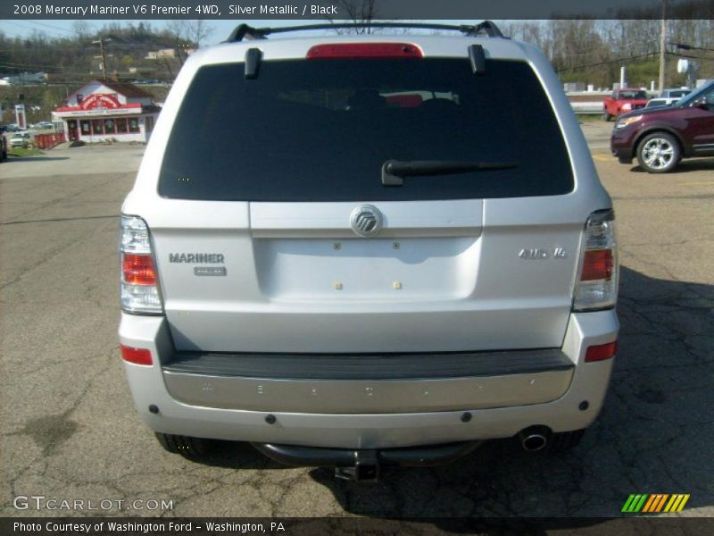 Silver Metallic / Black 2008 Mercury Mariner V6 Premier 4WD