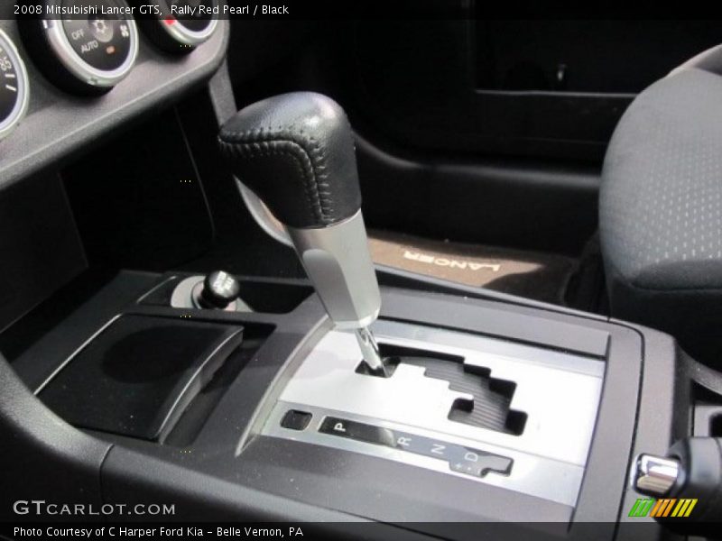Rally Red Pearl / Black 2008 Mitsubishi Lancer GTS