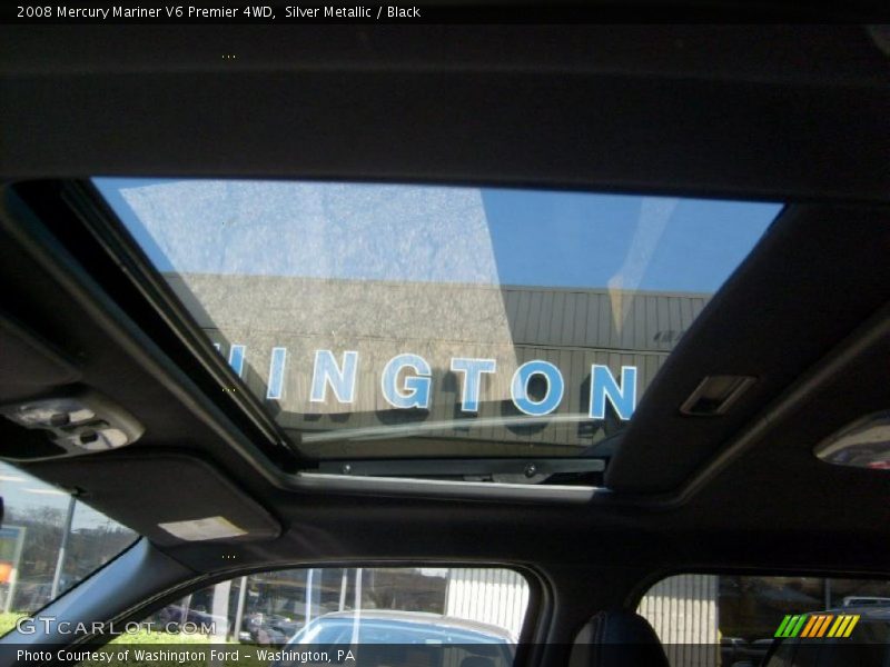Silver Metallic / Black 2008 Mercury Mariner V6 Premier 4WD