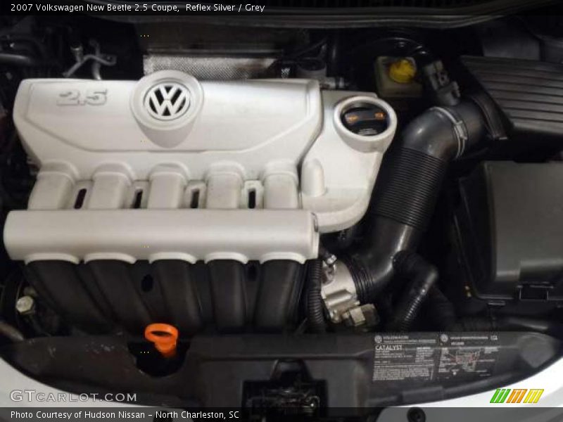 Reflex Silver / Grey 2007 Volkswagen New Beetle 2.5 Coupe