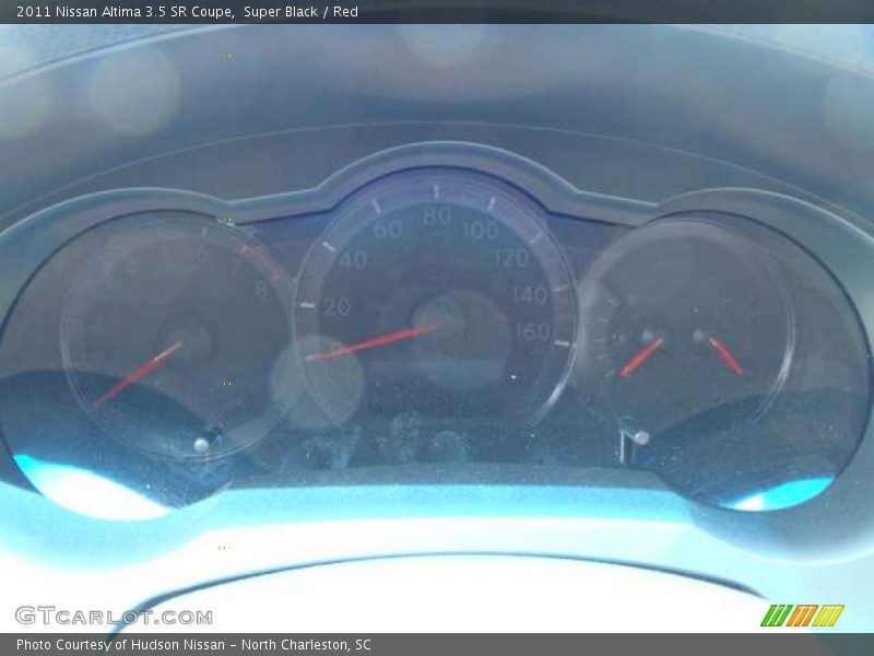 Super Black / Red 2011 Nissan Altima 3.5 SR Coupe