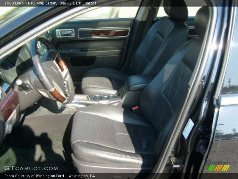 Black / Dark Charcoal 2008 Lincoln MKZ AWD Sedan