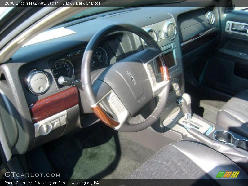 Black / Dark Charcoal 2008 Lincoln MKZ AWD Sedan