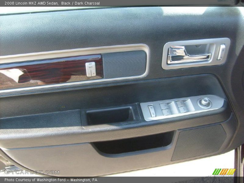 Black / Dark Charcoal 2008 Lincoln MKZ AWD Sedan