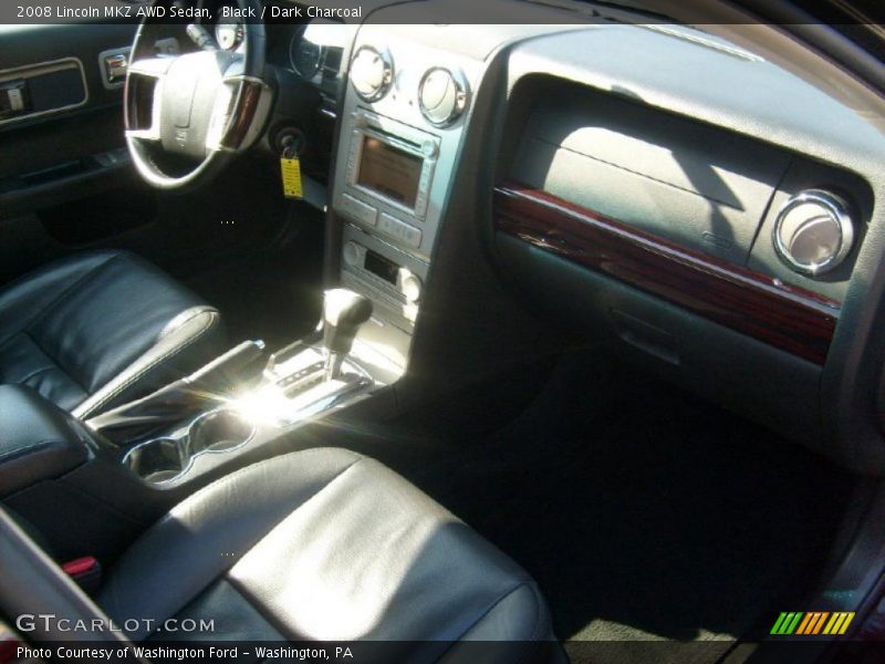 Black / Dark Charcoal 2008 Lincoln MKZ AWD Sedan