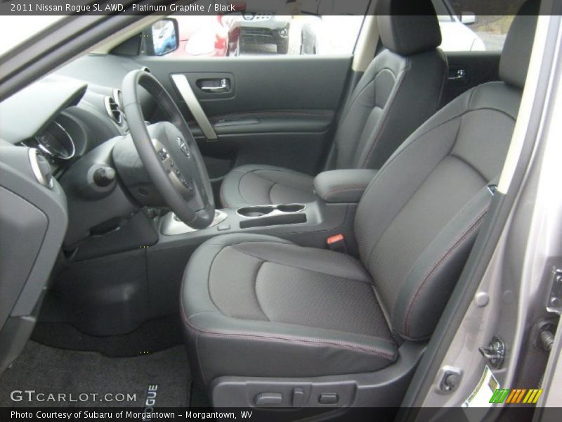 Platinum Graphite / Black 2011 Nissan Rogue SL AWD