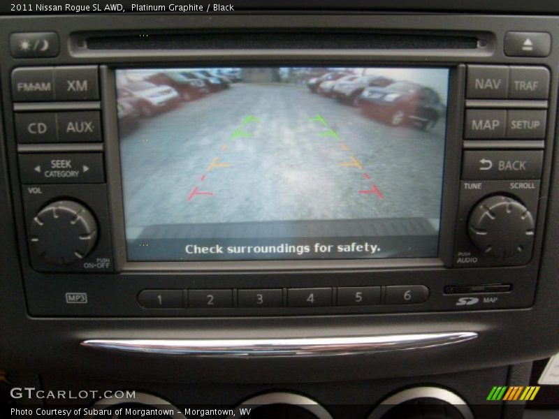 Platinum Graphite / Black 2011 Nissan Rogue SL AWD