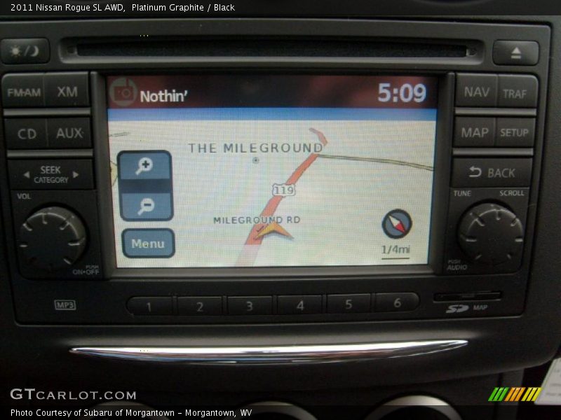 Platinum Graphite / Black 2011 Nissan Rogue SL AWD