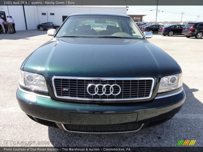Racing Green / Ecru 2001 Audi S8 4.2 quattro