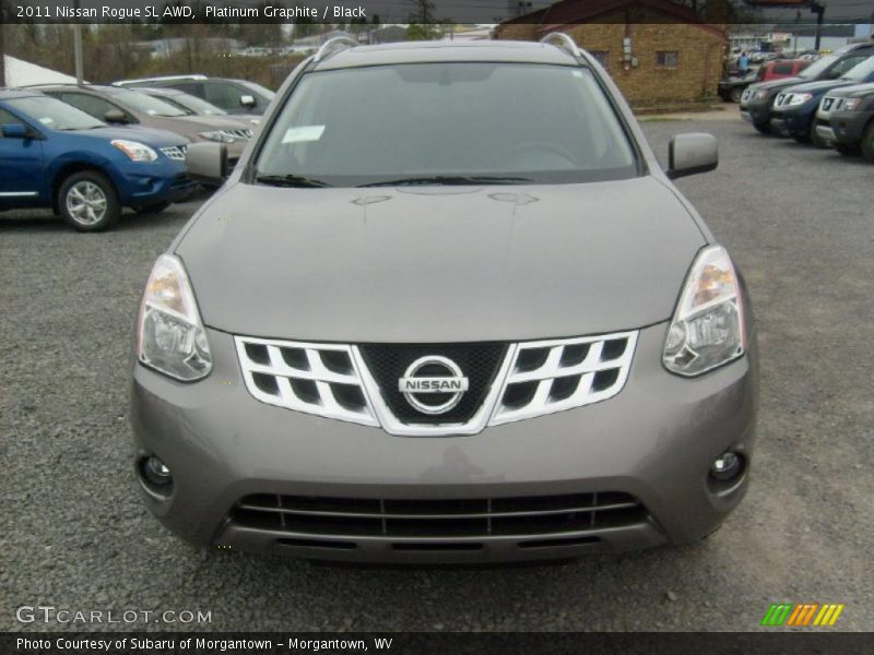 Platinum Graphite / Black 2011 Nissan Rogue SL AWD