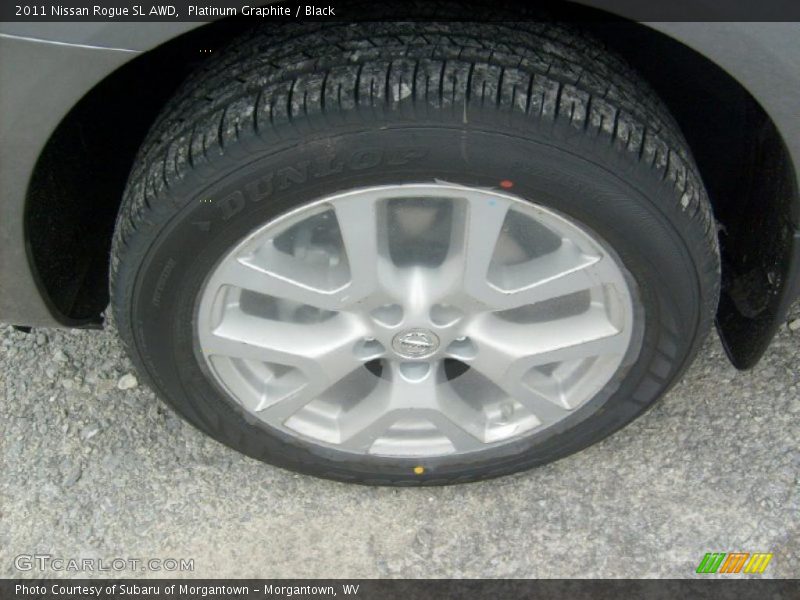 Platinum Graphite / Black 2011 Nissan Rogue SL AWD