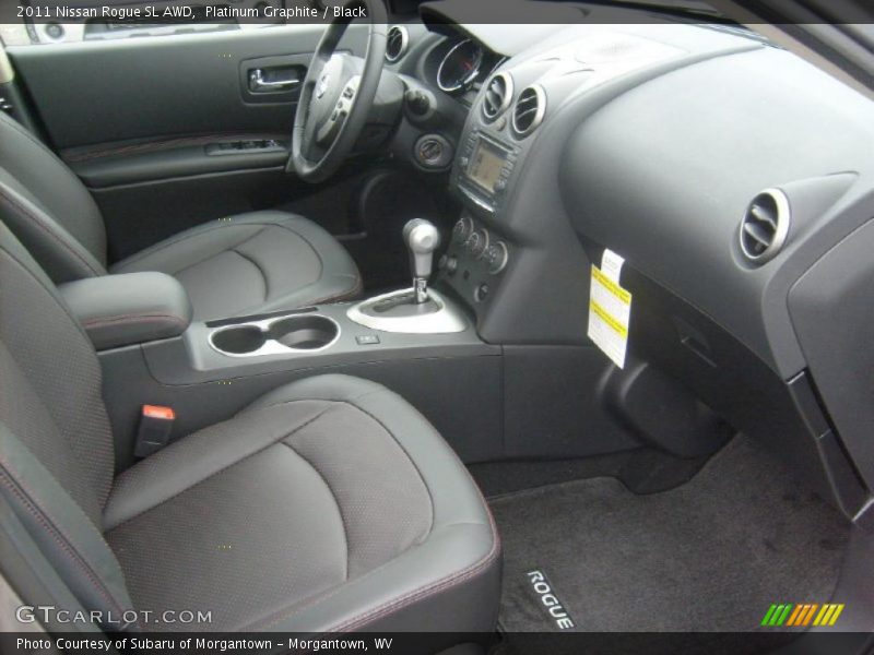 Platinum Graphite / Black 2011 Nissan Rogue SL AWD